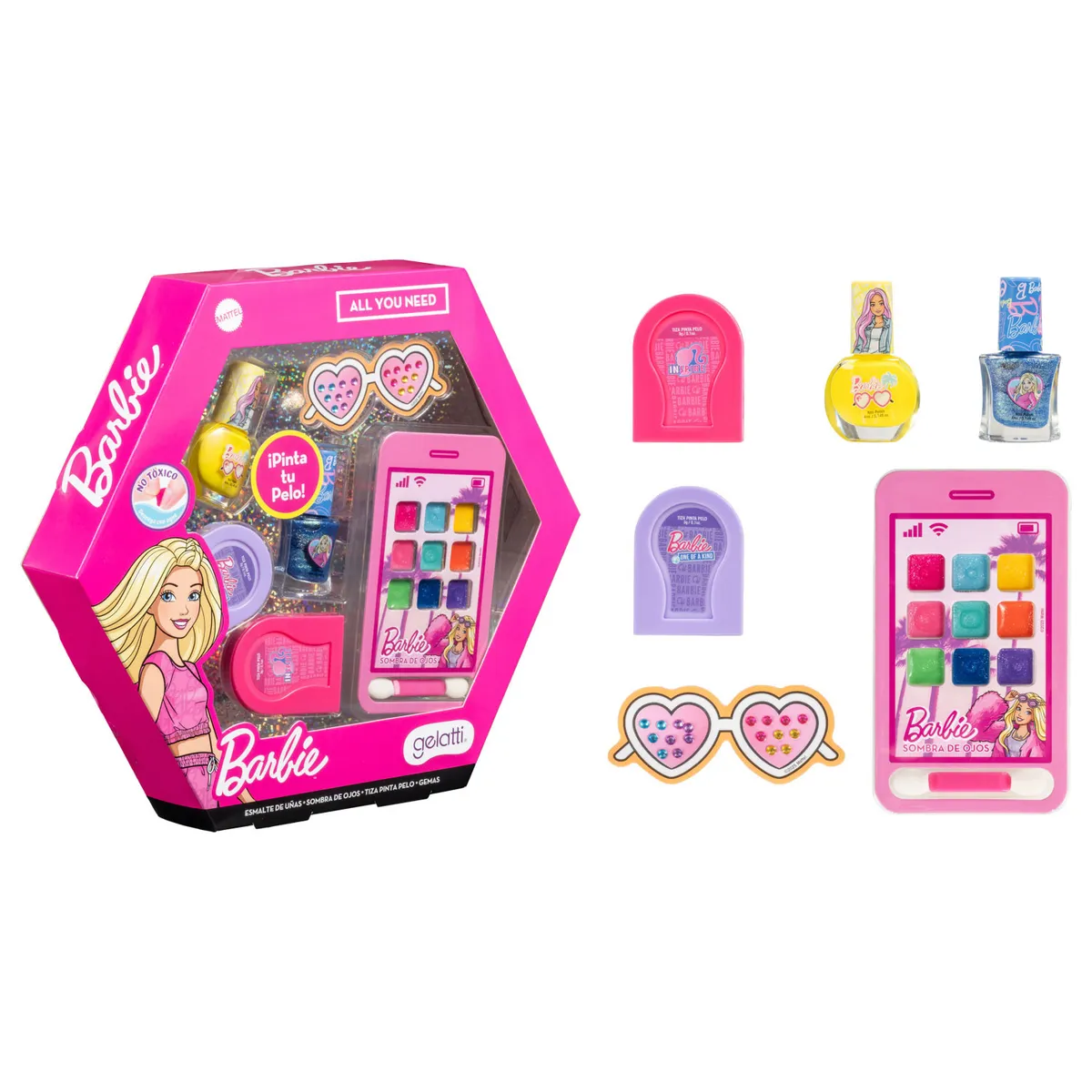 BARBIE - Set de Cosméticos Niña Barbie