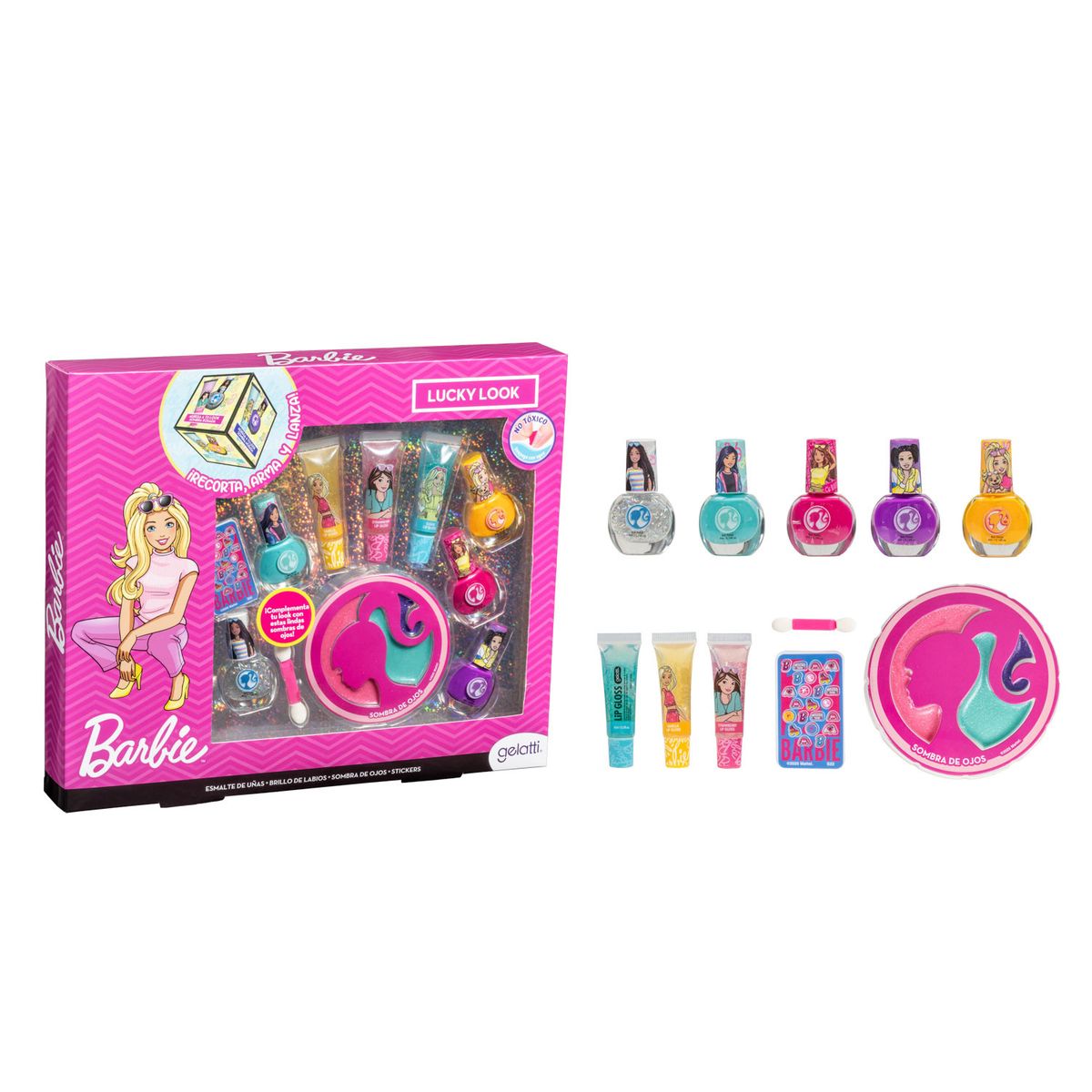 BARBIE - Set de Cosméticos Niña Barbie
