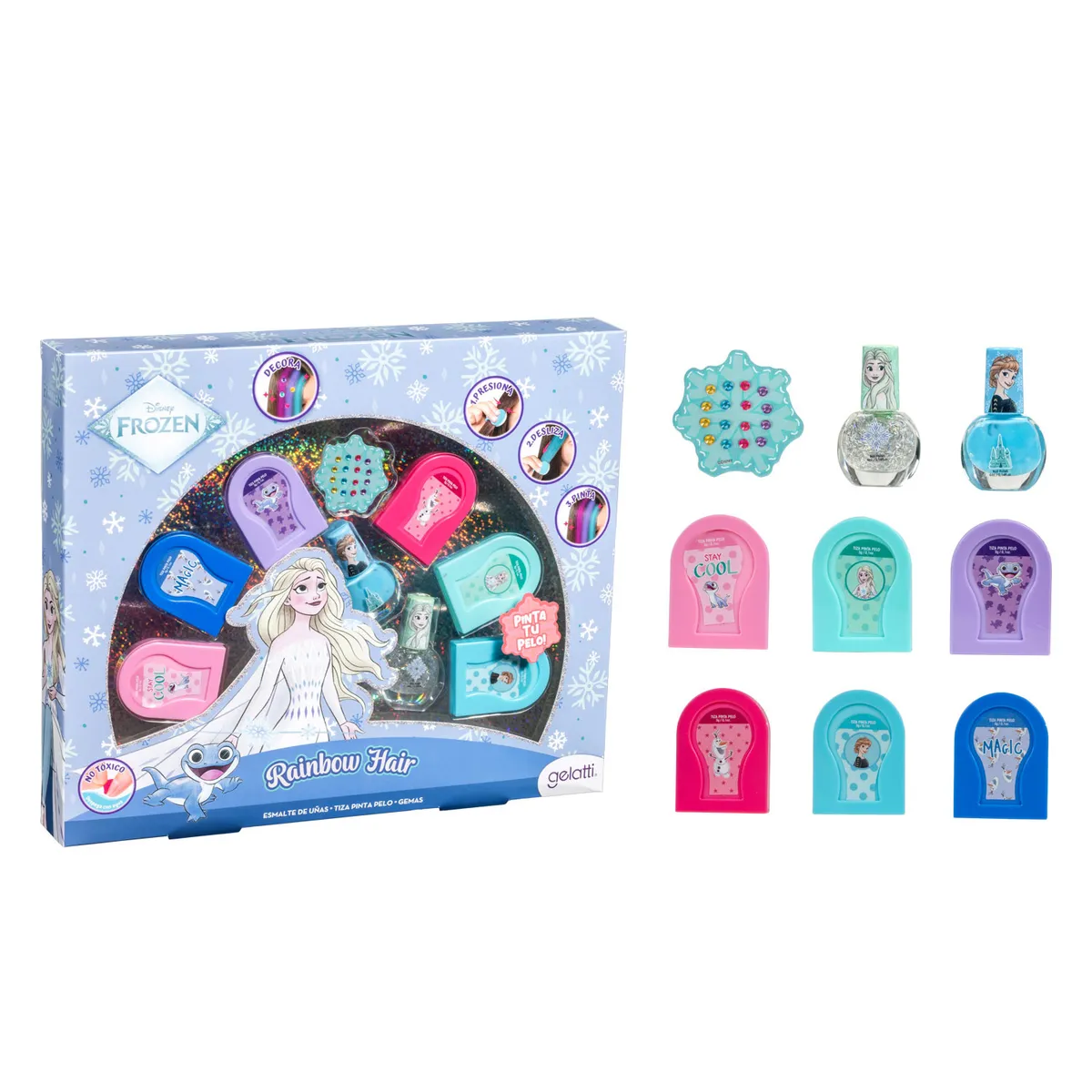 GELATTI - Set de Accesorios Cabello Niña Frozen