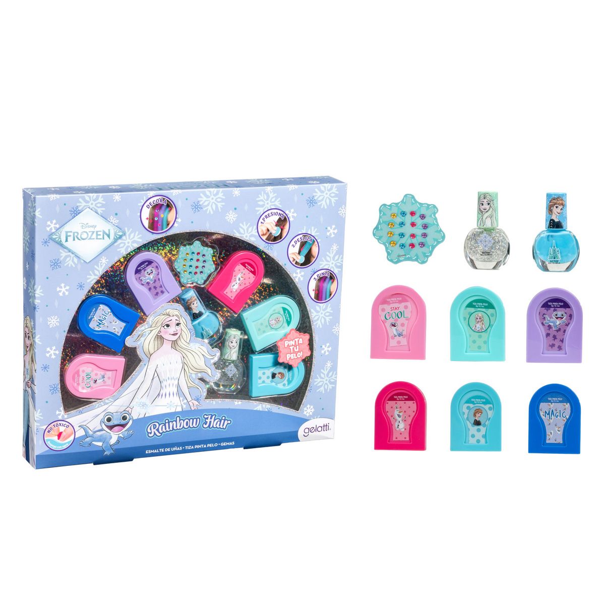 GELATTI - Set de Accesorios Cabello Niña Frozen