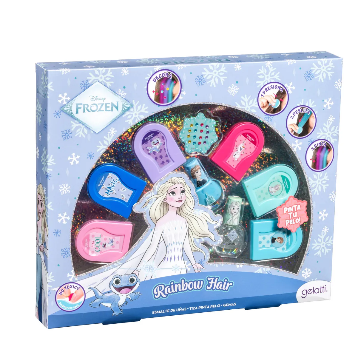 GELATTI - Set de Accesorios Cabello Niña Frozen