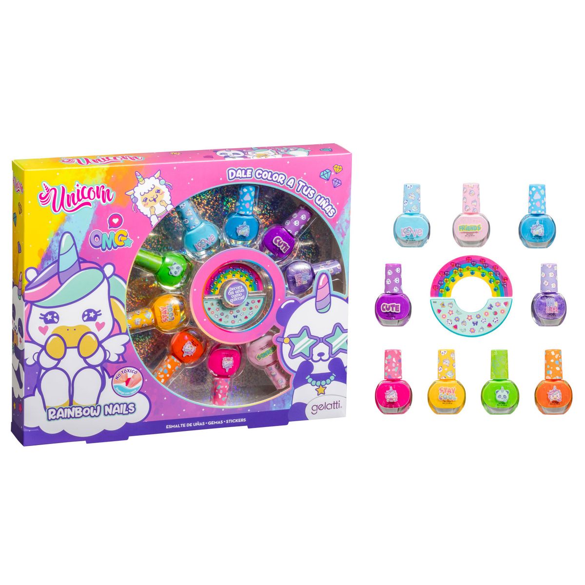 GELATTI - Set de Manicura Unicornio