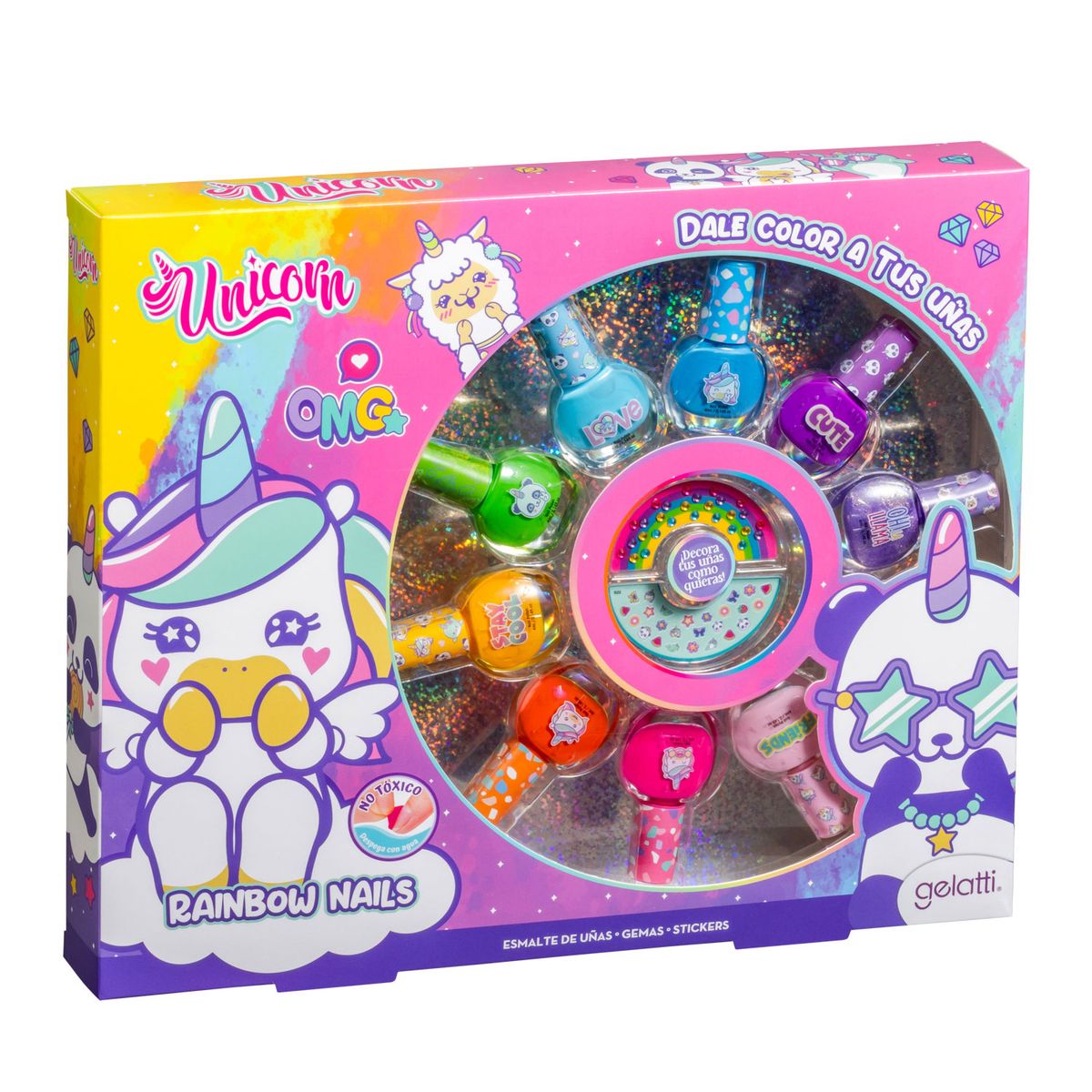 GELATTI - Set de Manicura Unicornio