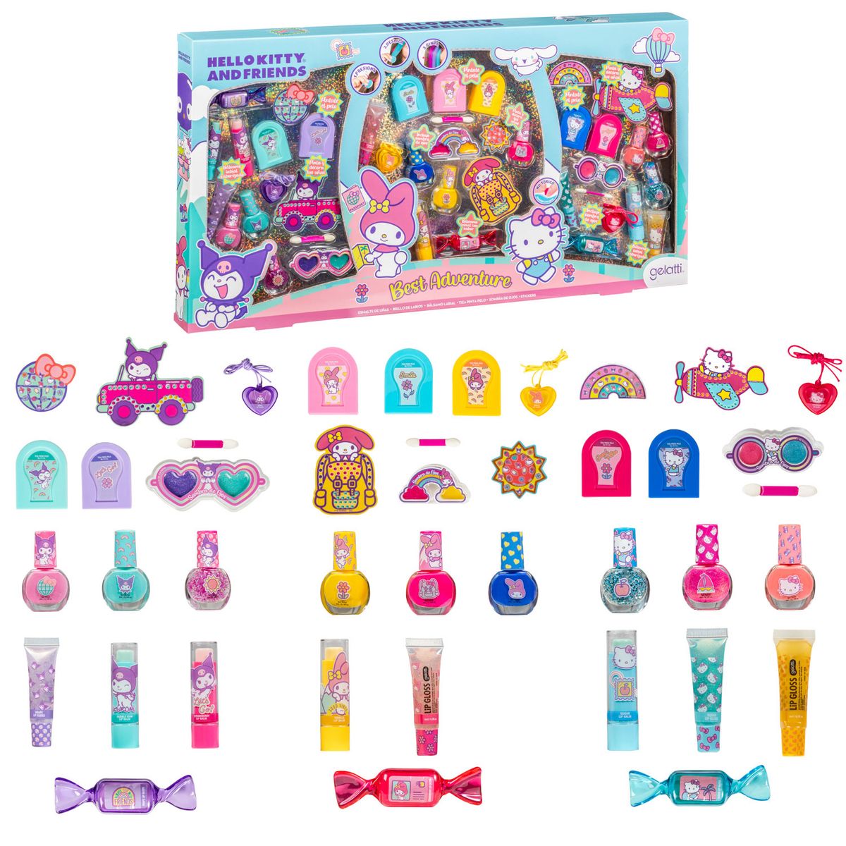 GELATTI - Set de Cosméticos Niña Hello Kitty