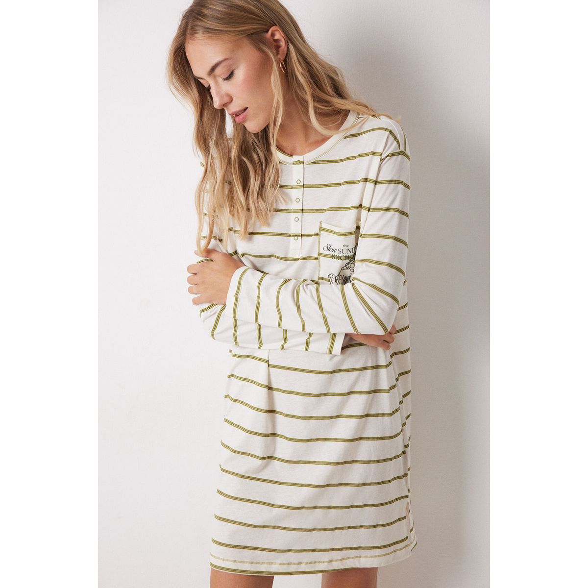 WOMEN SECRET - Pijama Camisero Mujer