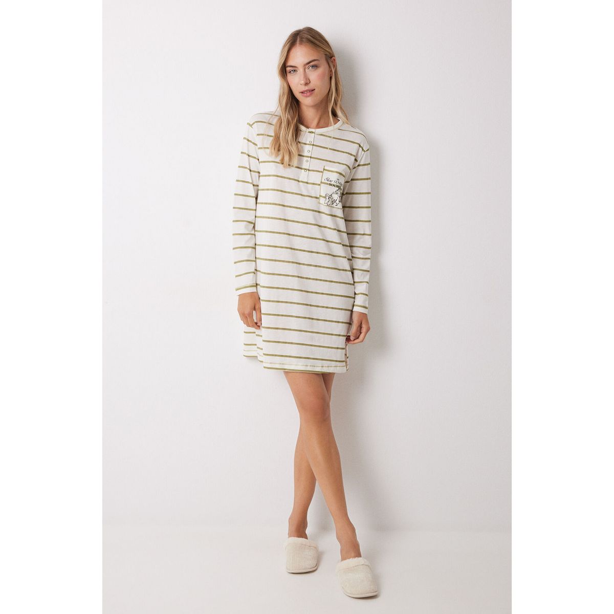 WOMEN SECRET - Pijama Camisero Mujer