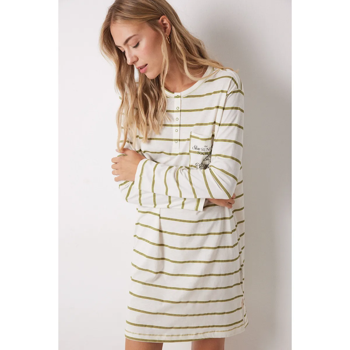 WOMEN SECRET - Pijama Camisero Mujer