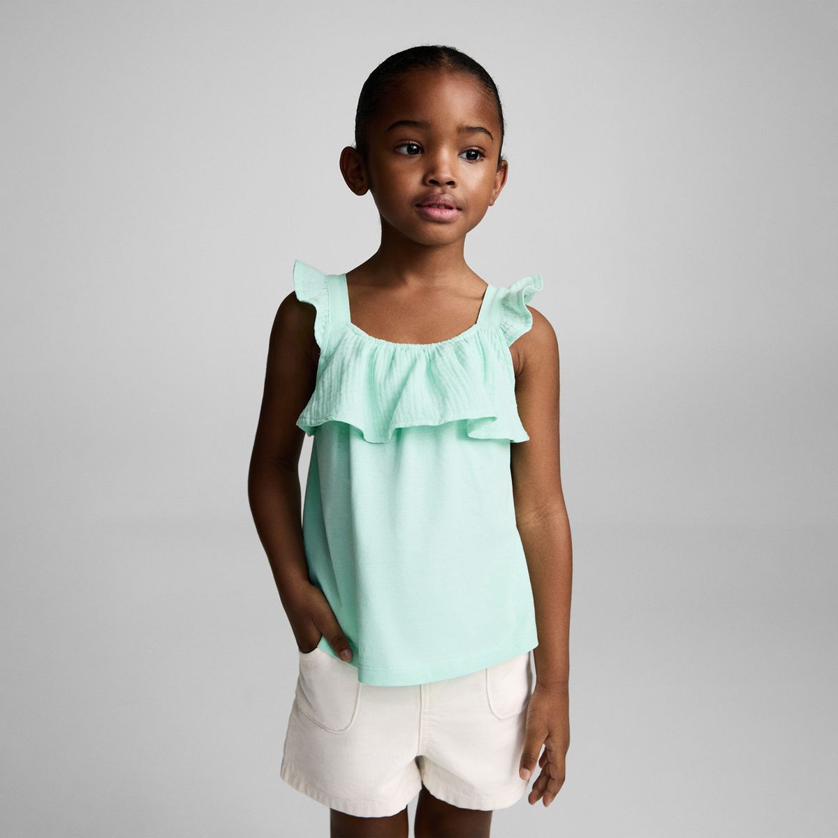 MANGO KIDS - Polo Niña Algodón Mango Kids