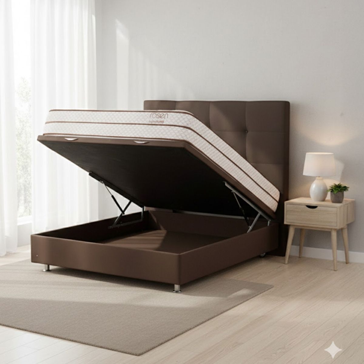 ROSEN - Dormitorio Boxet Autonomy Land Issey Mocca 2 Plz