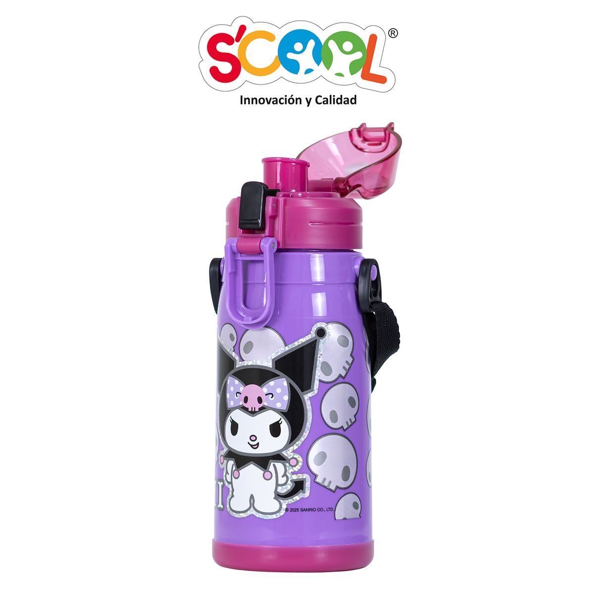 SCOOL - Bot Termica S/caña 400ml Kuromi