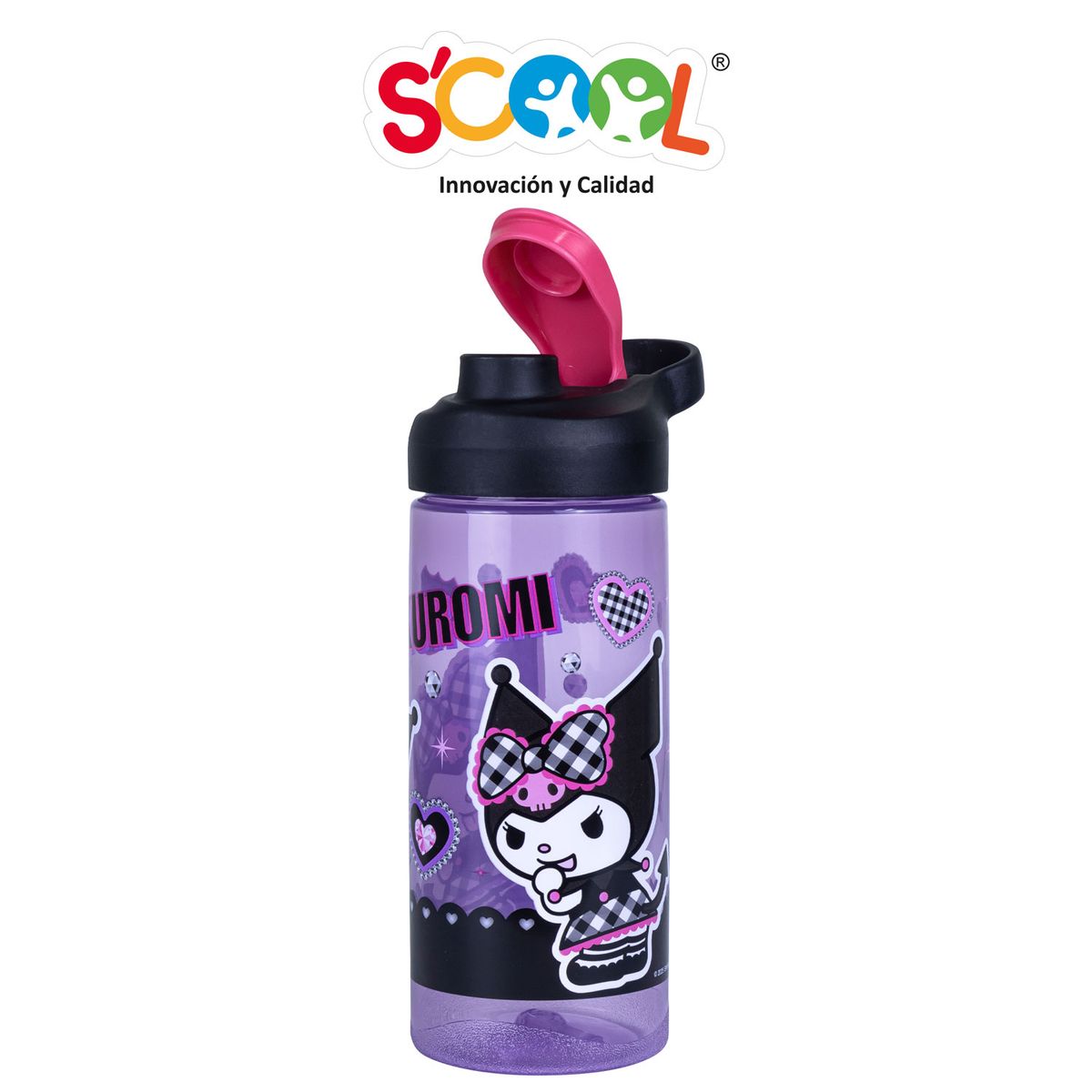 SCOOL - Kt Botella S/caña 450ml Kuromi