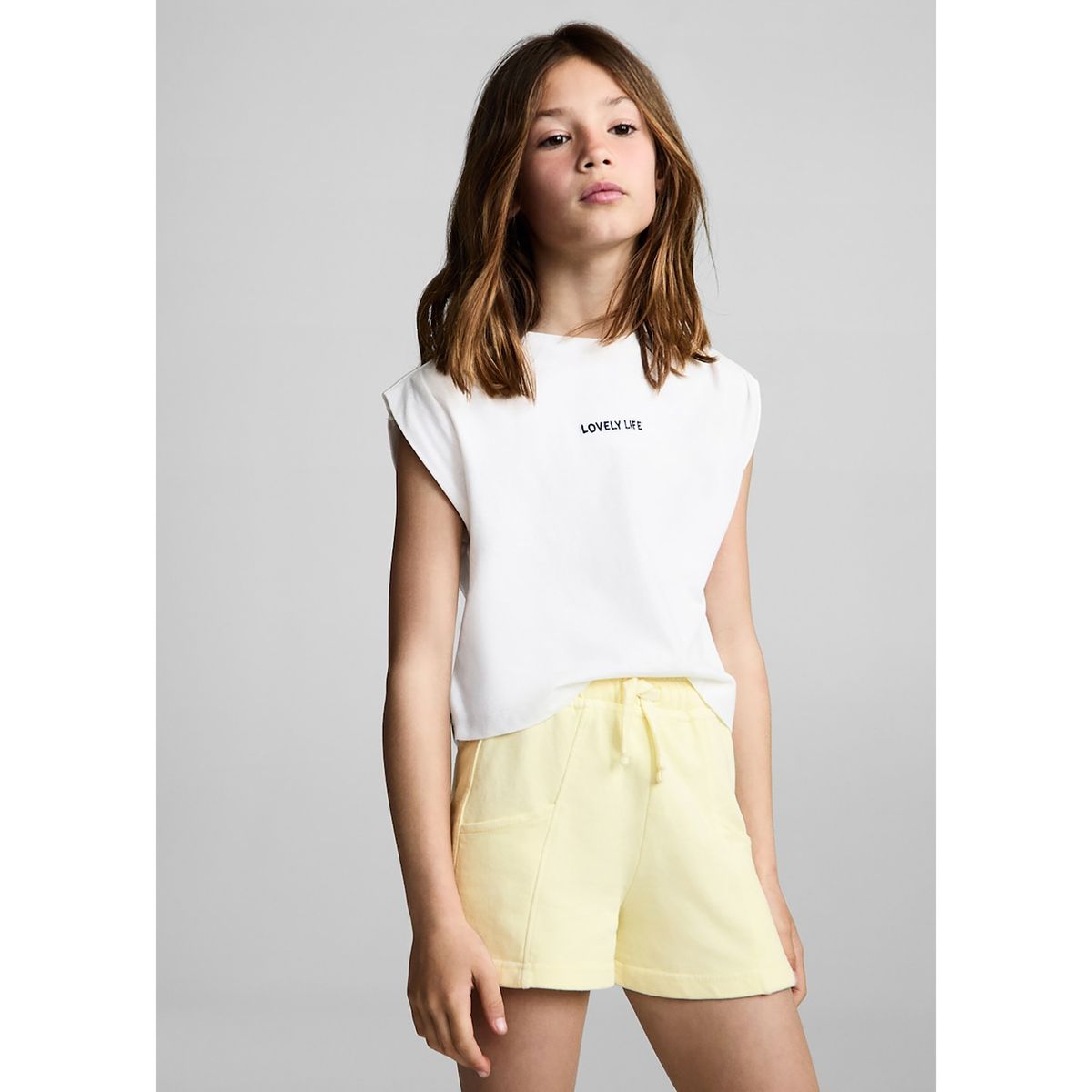 MANGO KIDS - Short Niña Algodón Mango Kids