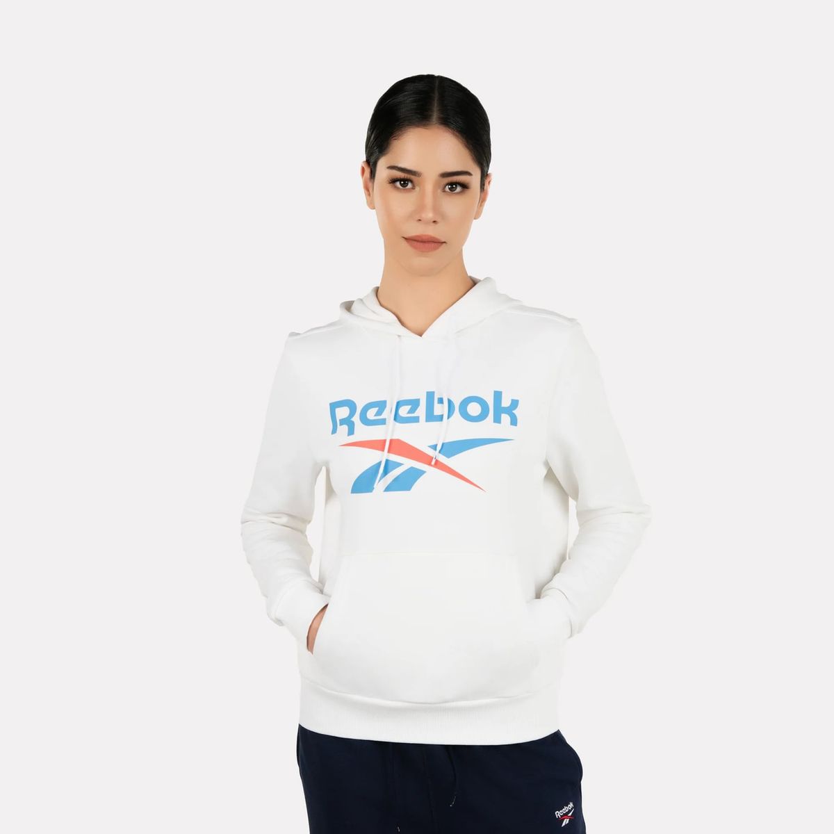 REEBOK - Polera Reebok Fleece Hoodie Mujer