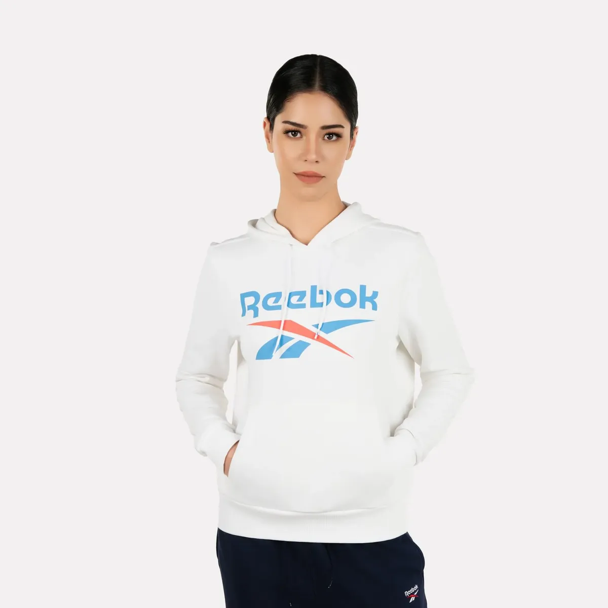 REEBOK - Polera Reebok Fleece Hoodie Mujer