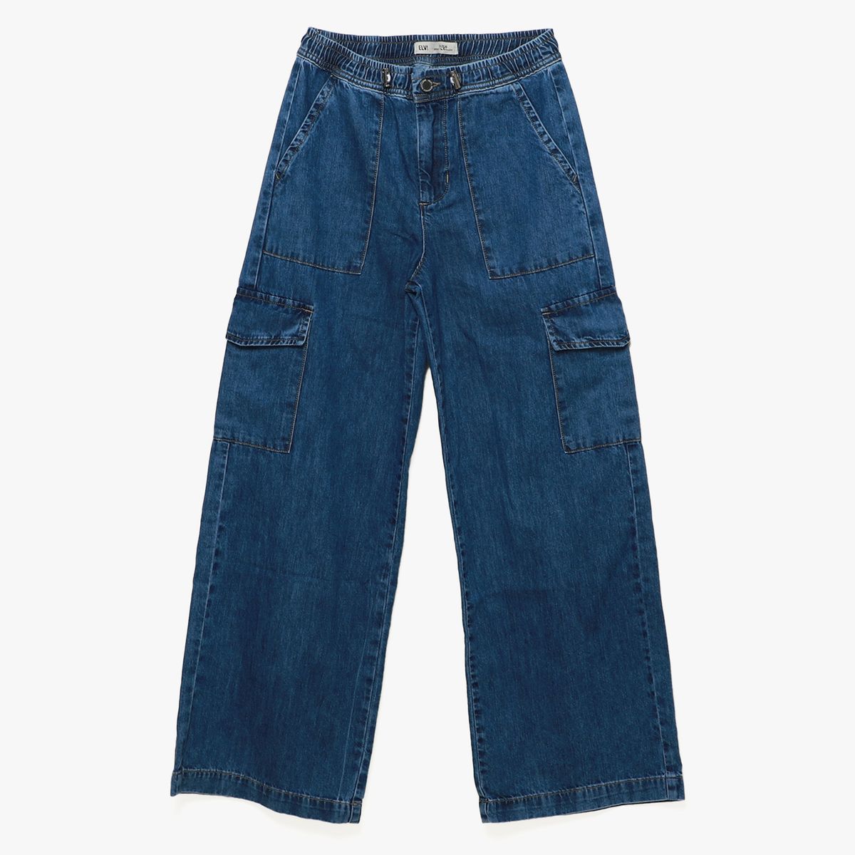 ELEVEN - Jean Wide Leg Niña Algodón Eleven