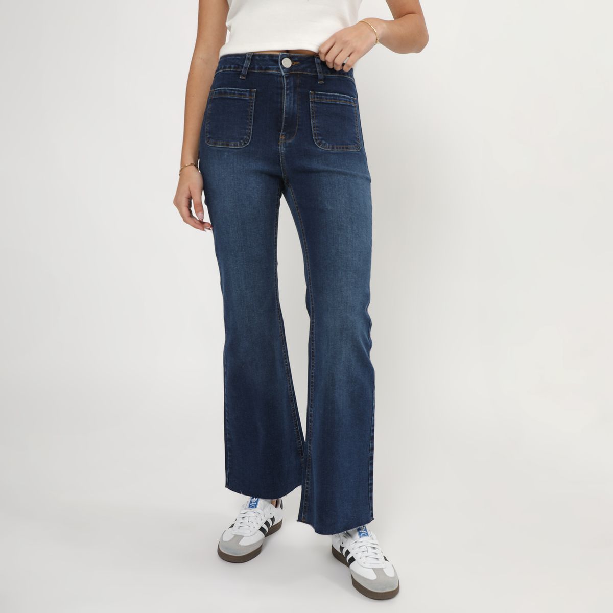 AMERICAN ABBEY - Jean Flare Mujer American Abbey