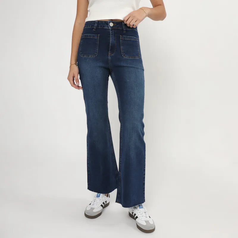 AMERICAN ABBEY - Jean Flare Mujer American Abbey