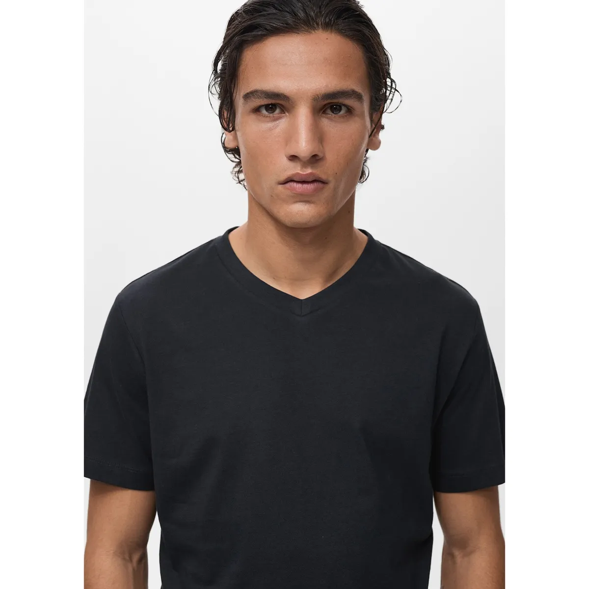 MANGO - Polo Casual Slim Fit 100% Algodón Mango Man