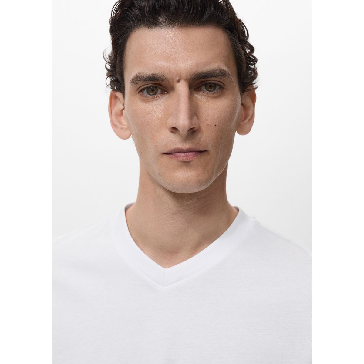 MANGO - Polo Casual Slim Fit 100% Algodón Hombre Man