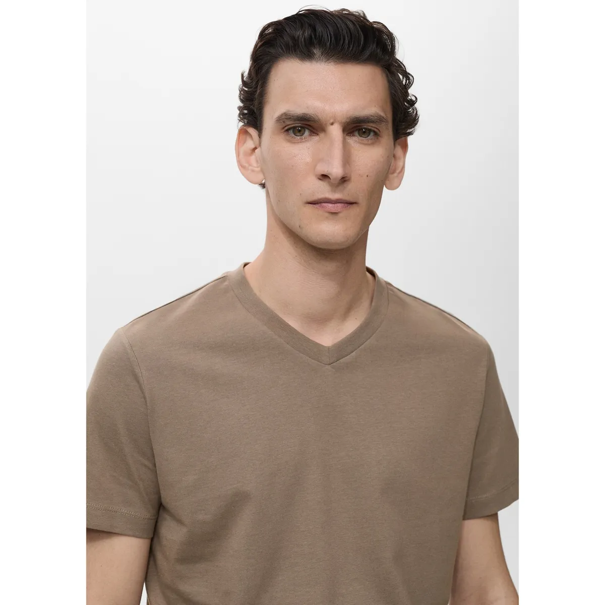 MANGO - Polo Casual Slim Fit 100% Algodón Hombre Man