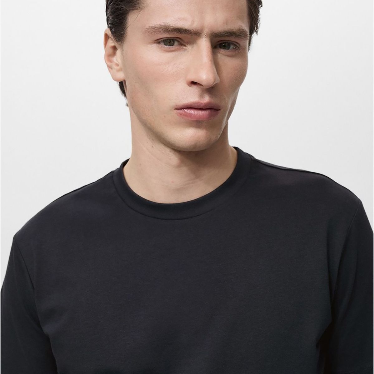 MANGO - Polo Casual Slim Fit 100% Algodón Hombre Man