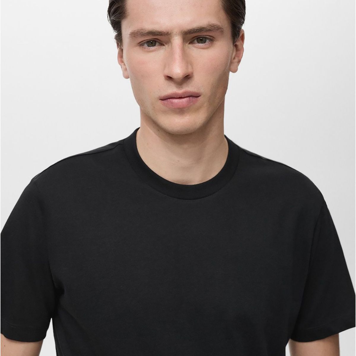 MANGO - Polo Casual Slim Fit 100% Algodón Hombre Man