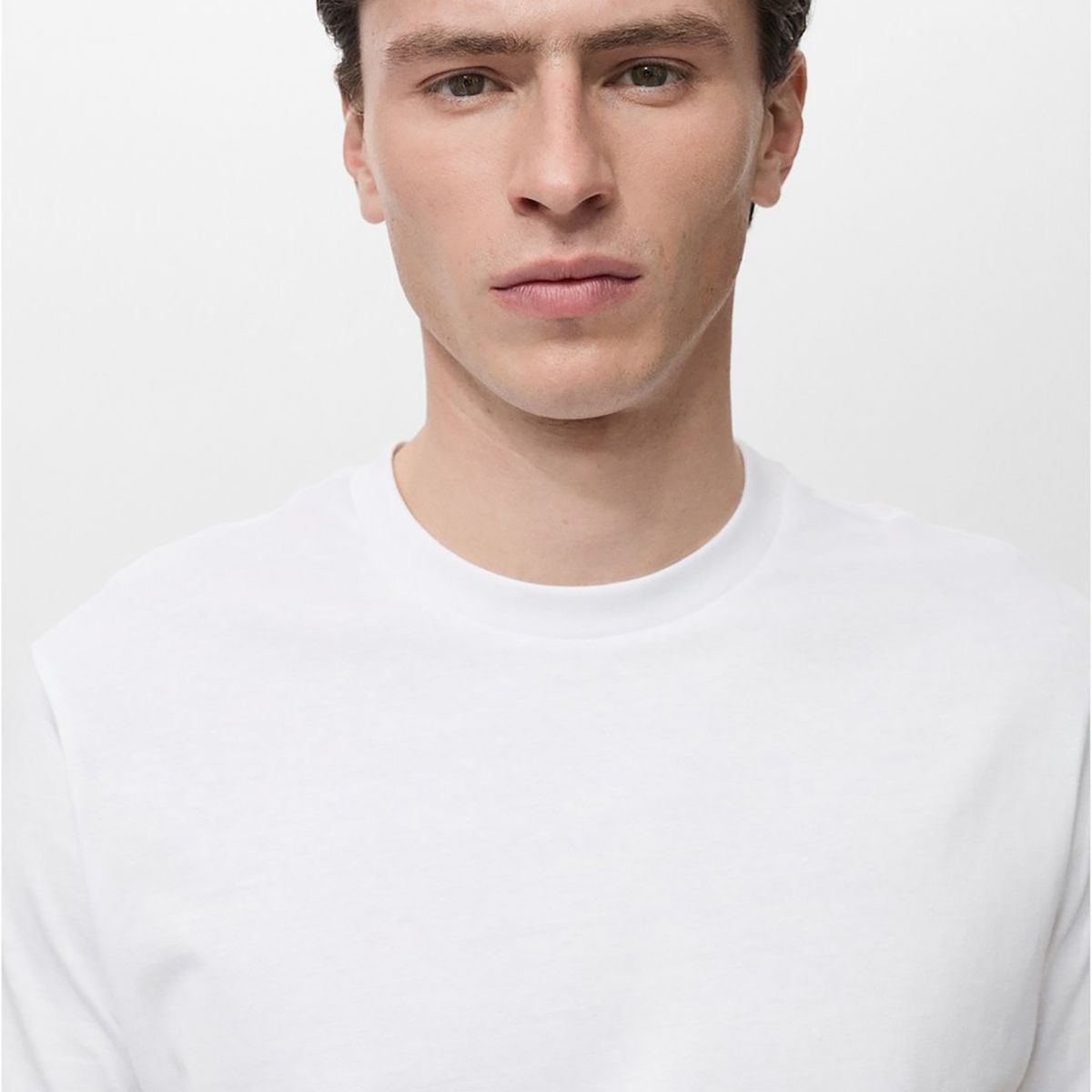 MANGO - Polo Casual Slim Fit 100% Algodón Hombre Man