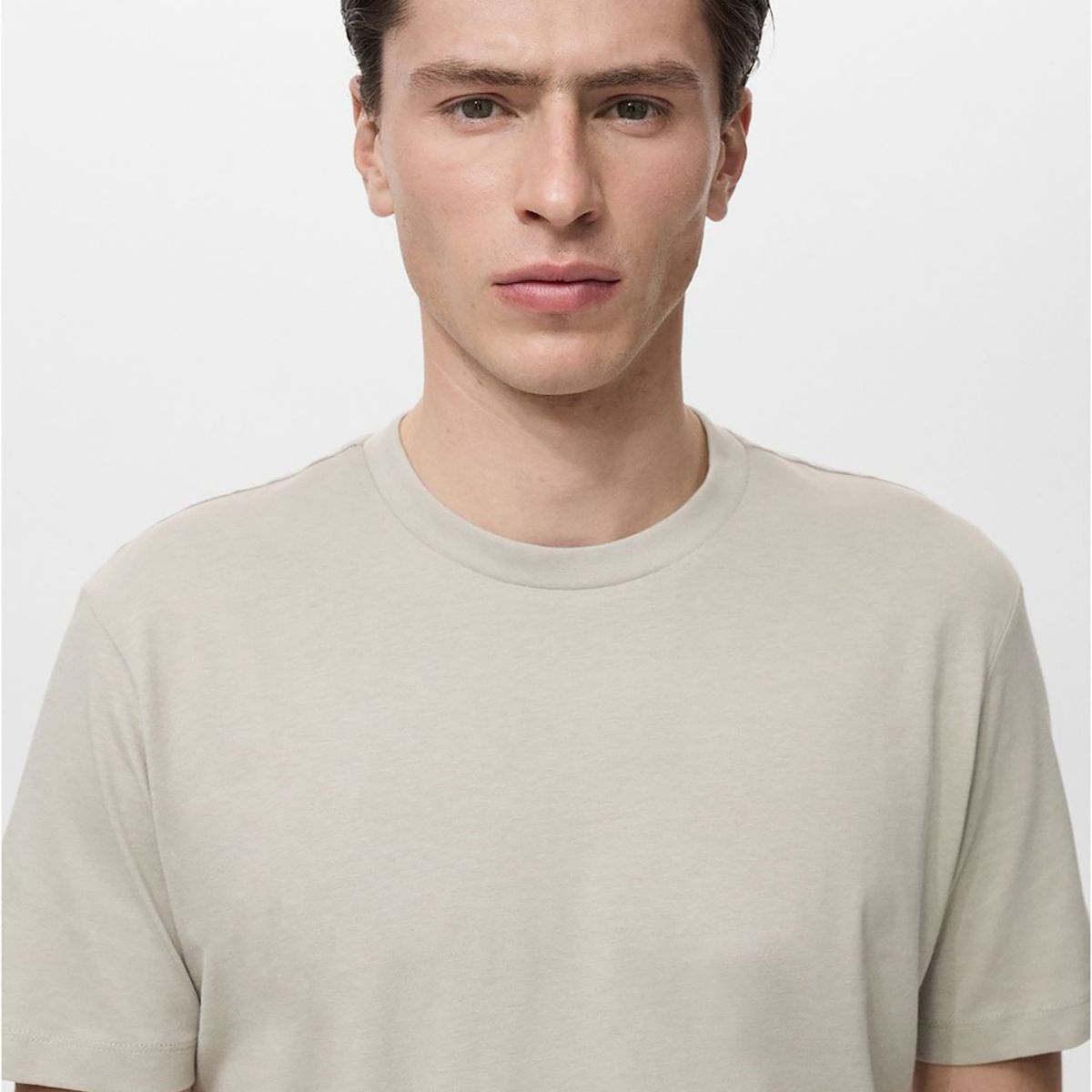 MANGO - Polo Casual Slim Fit 100% Algodón Hombre Man