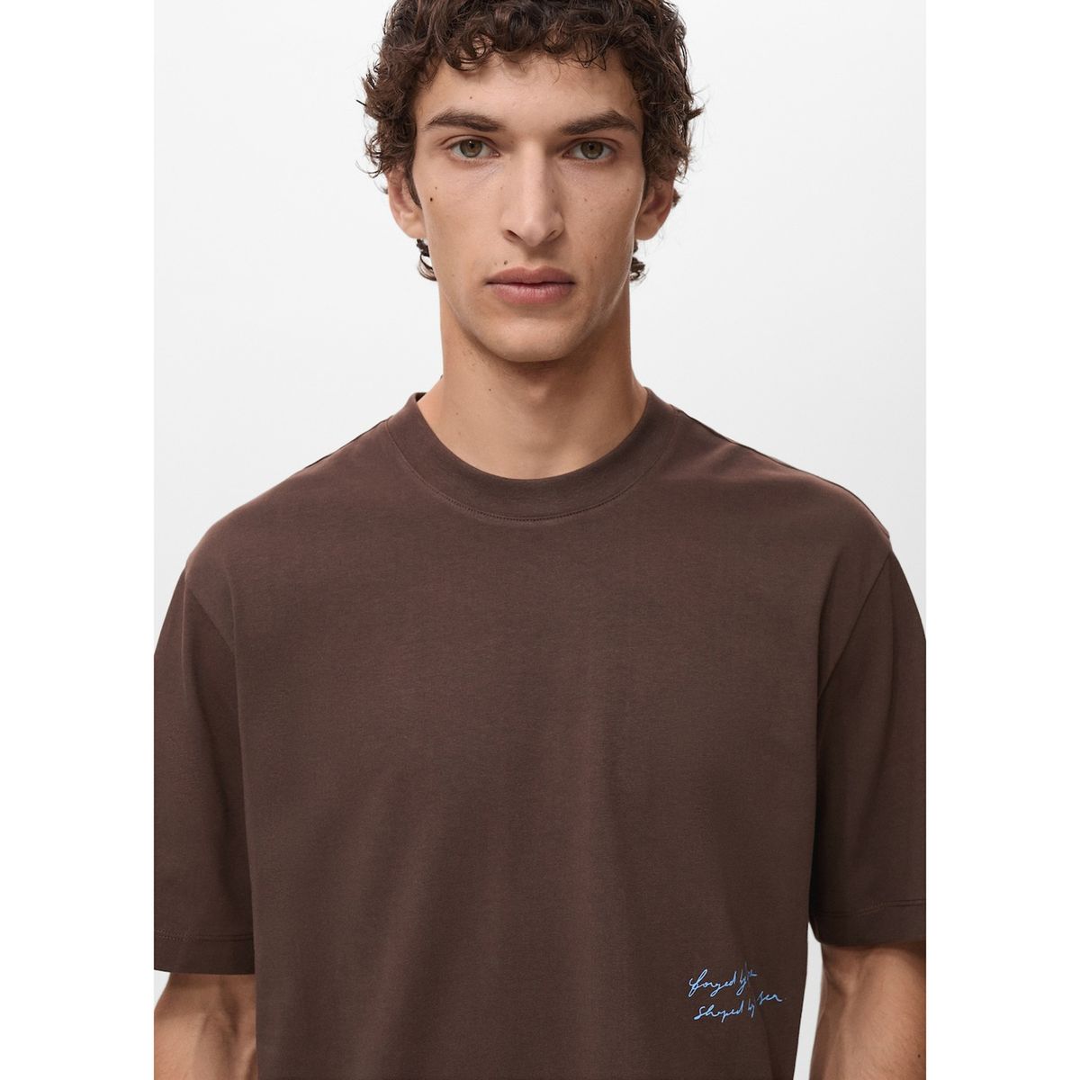 MANGO - Polo Casual Relaxed Fit 100% Algodón Hombre Man