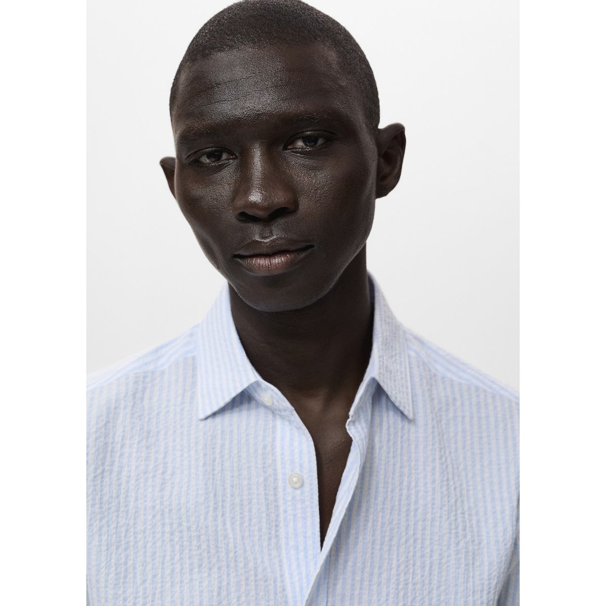 MANGO - Camisa Algodón Regular Fit Hombre Man