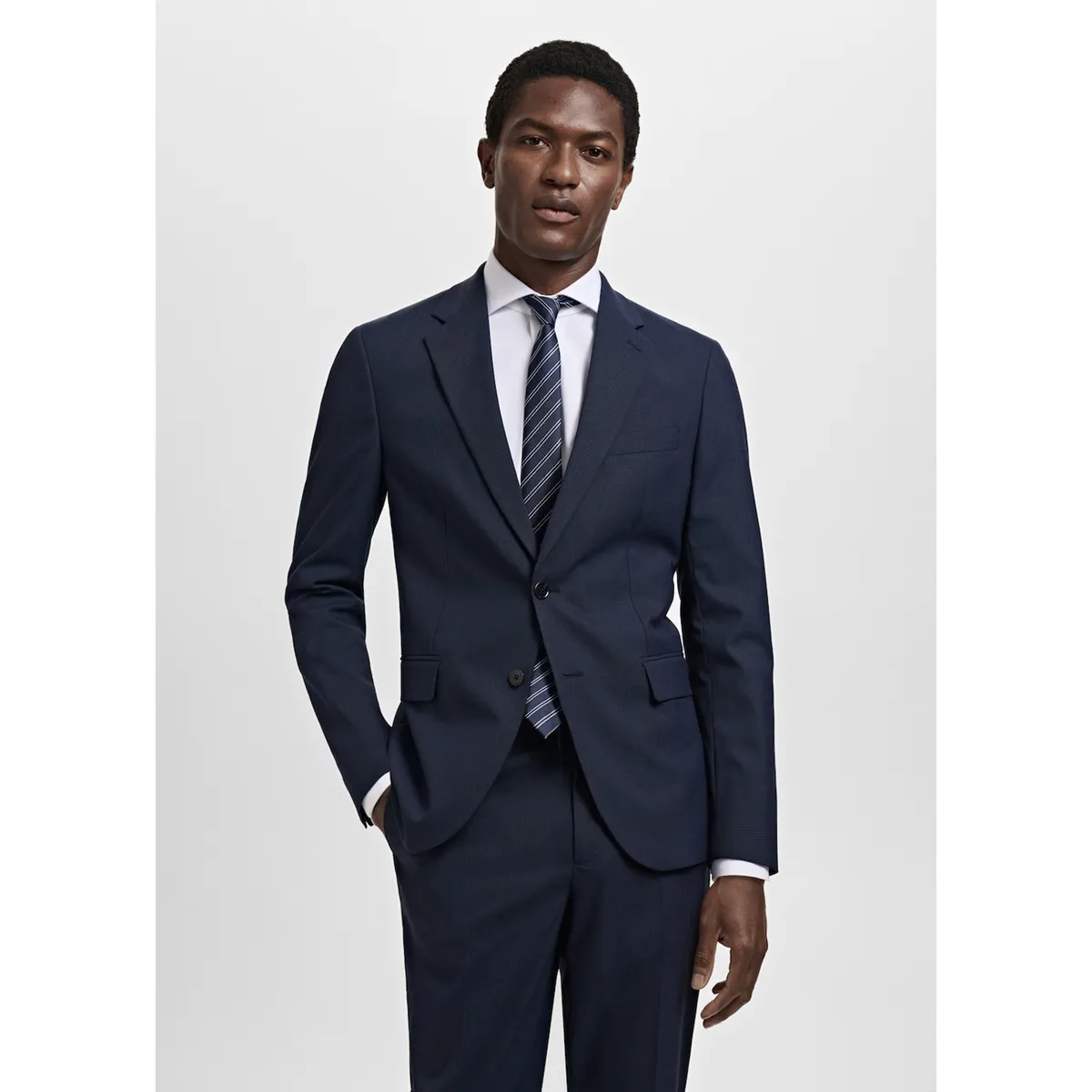 MANGO - Saco Milan Super Slim Fit Mango Man