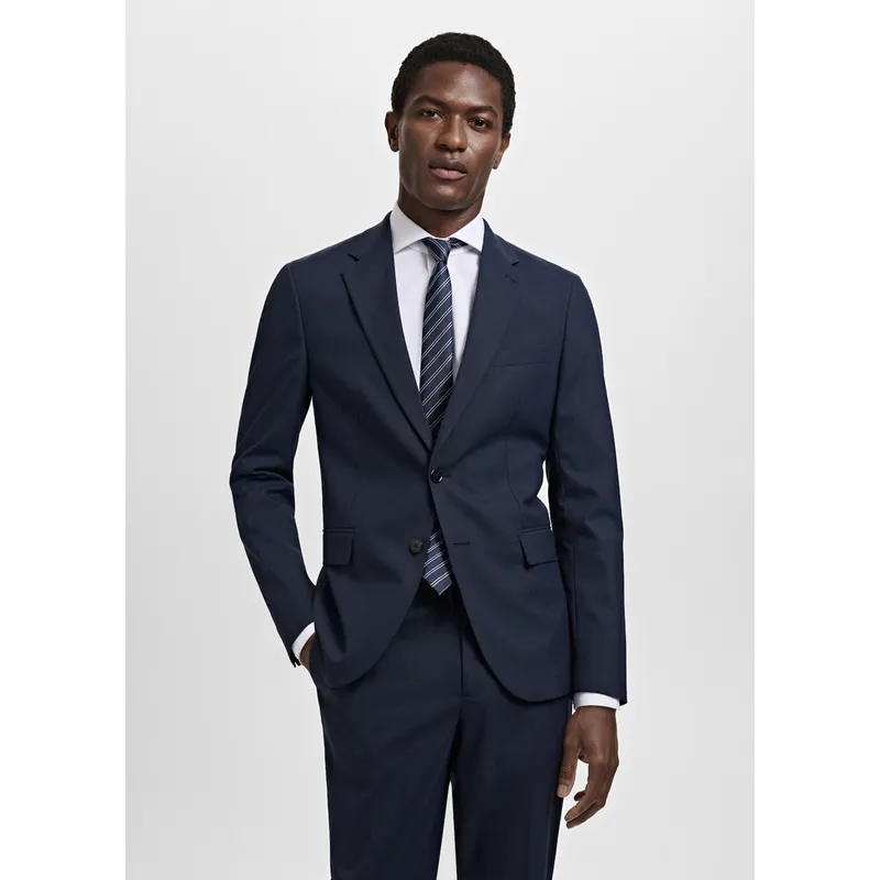 MANGO - Saco Milan Super Slim Fit Hombre Man