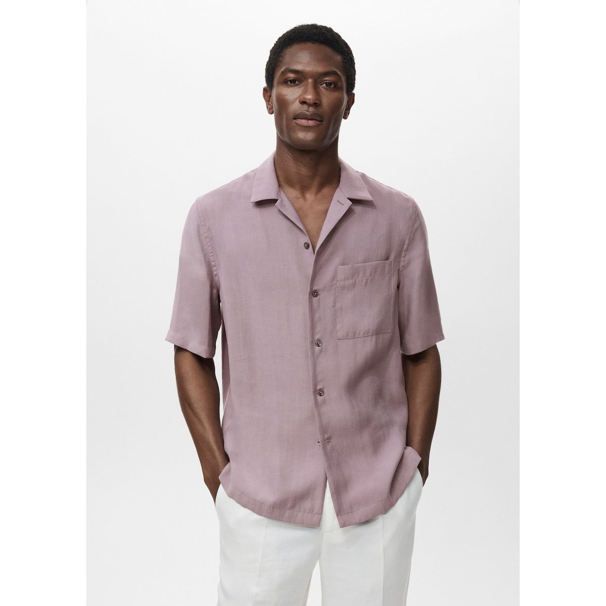 MANGO - Camisa Luce Casual Hombre Man