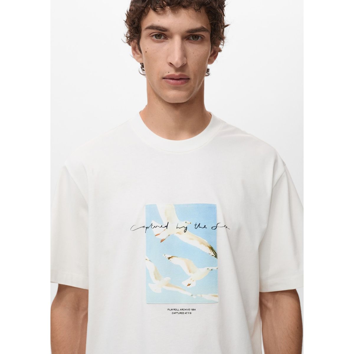 MANGO - Polo Casual Relaxed Fit 100% Algodón Hombre Man