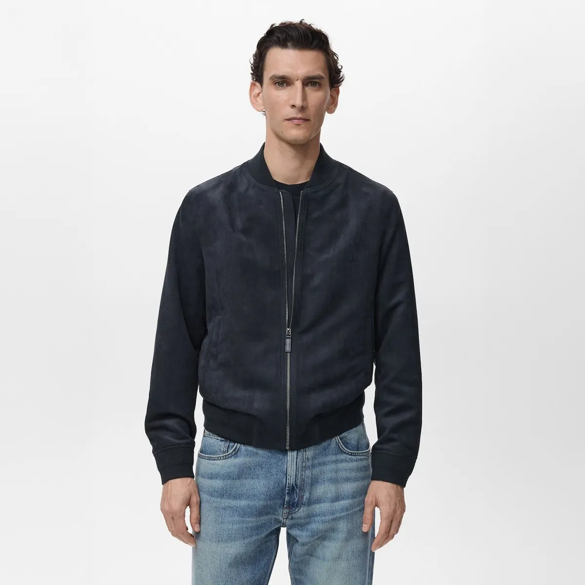 MANGO - Casaca Bomber Hombre Mango