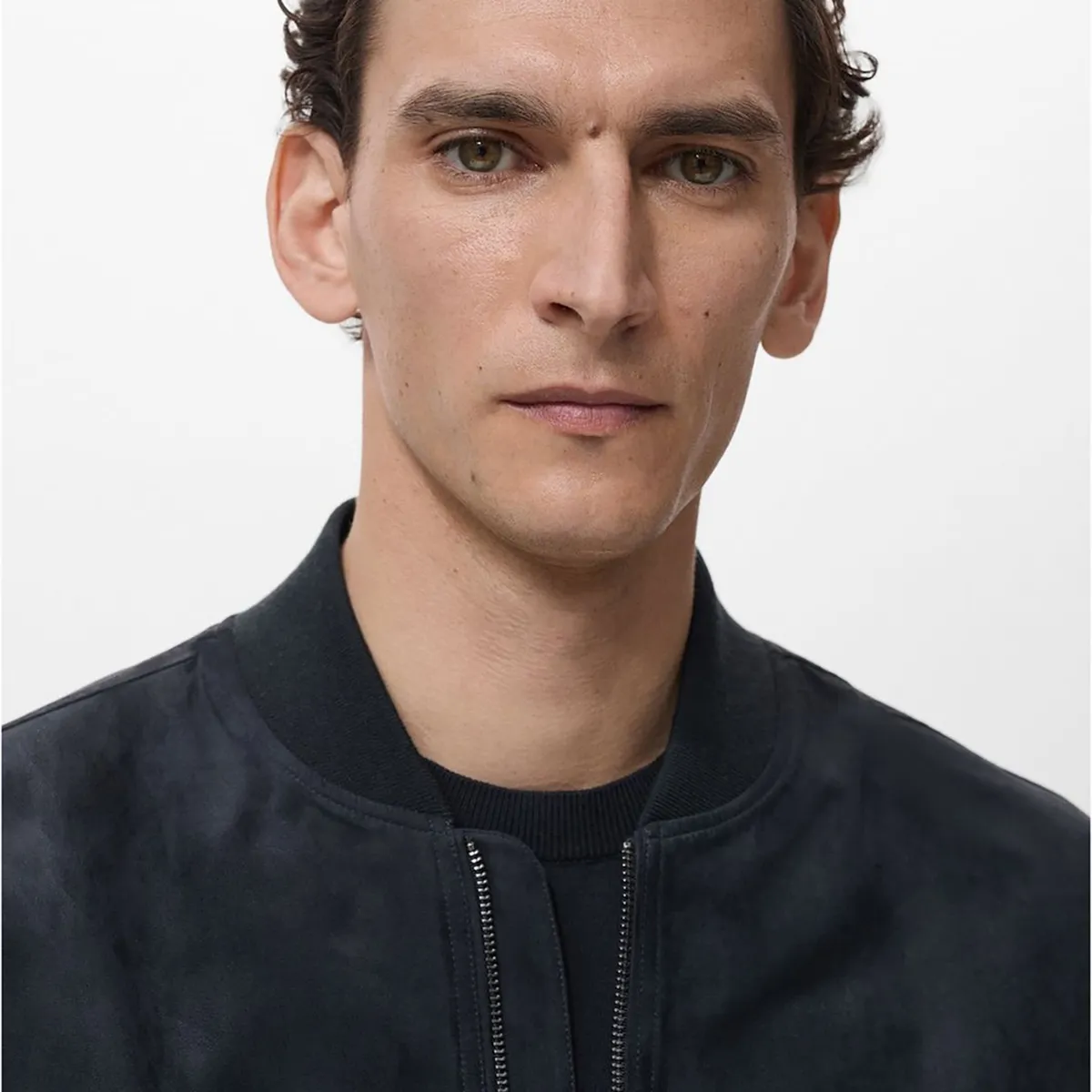 MANGO - Casaca Bomber Hombre Mango