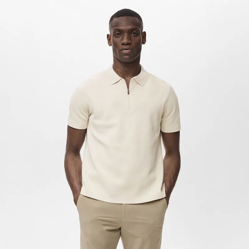 MANGO - Polo Slim Fit Coolmax® Hombre Man