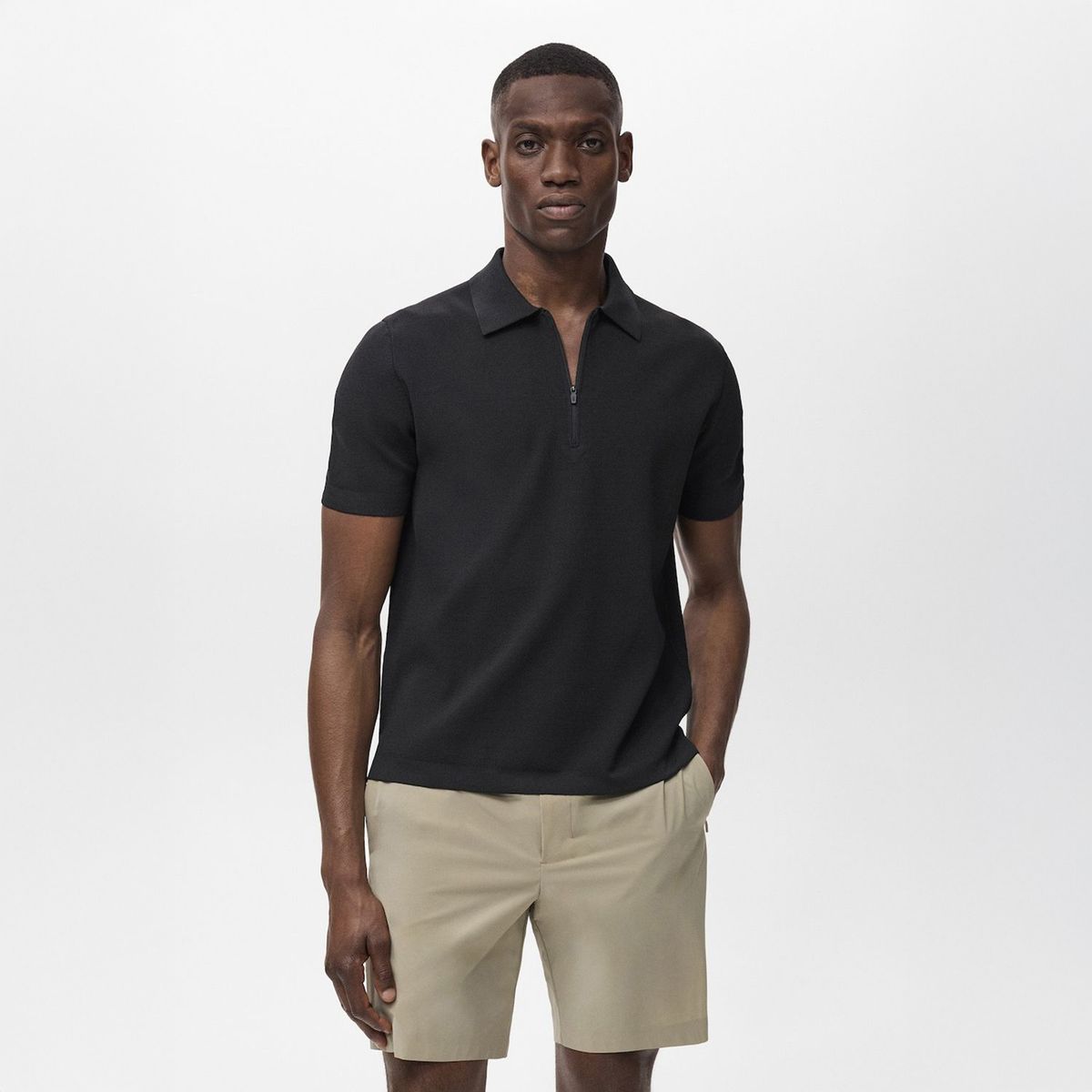 MANGO - Polo Slim Fit Coolmax® Hombre Man