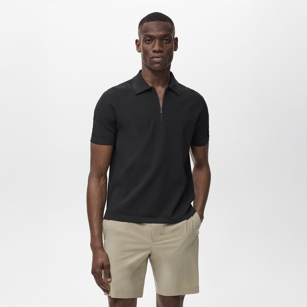 MANGO - Polo Slim Fit Coolmax® Hombre Man