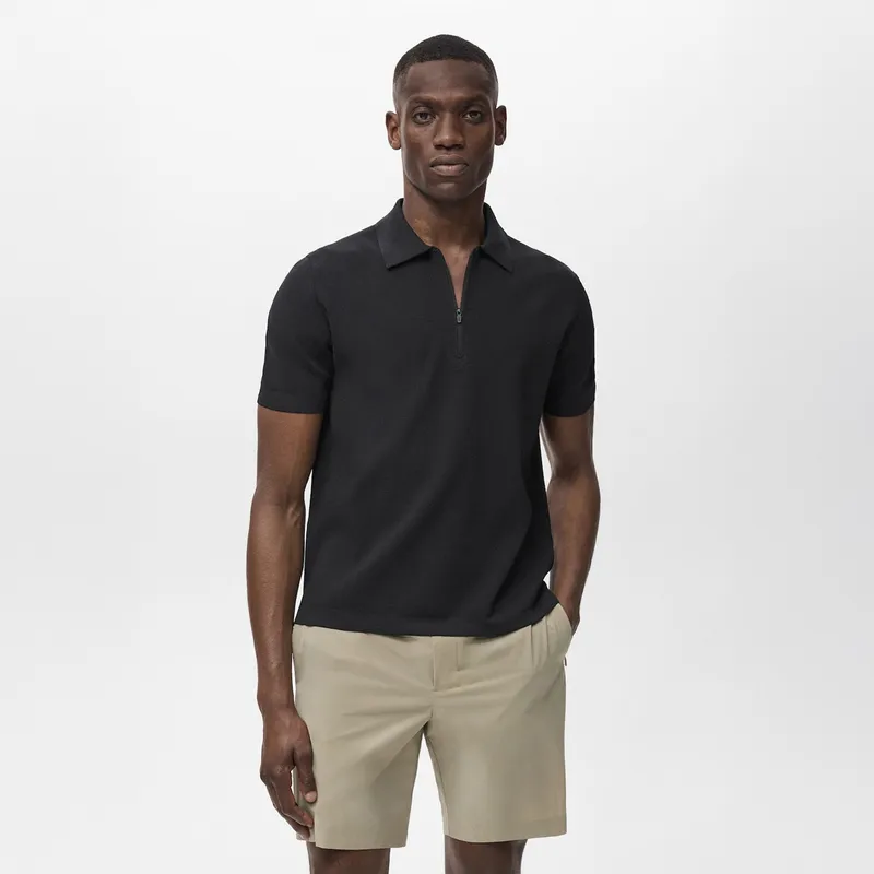 MANGO - Polo Slim Fit Coolmax® Hombre Man