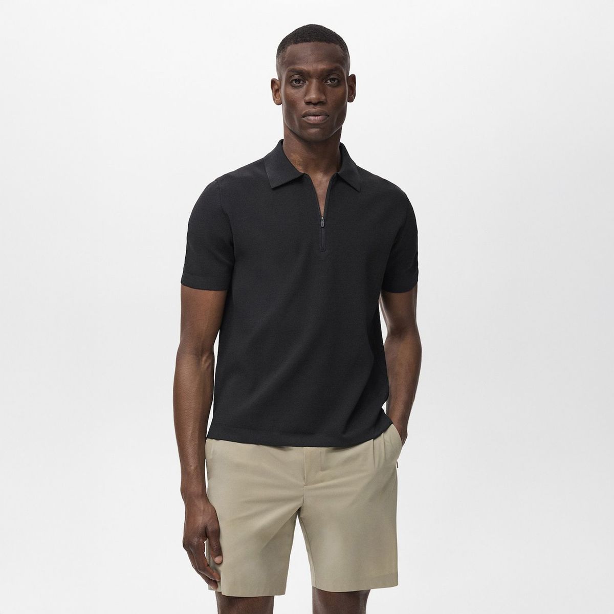 MANGO - Polo Slim Fit Coolmax® Hombre Man