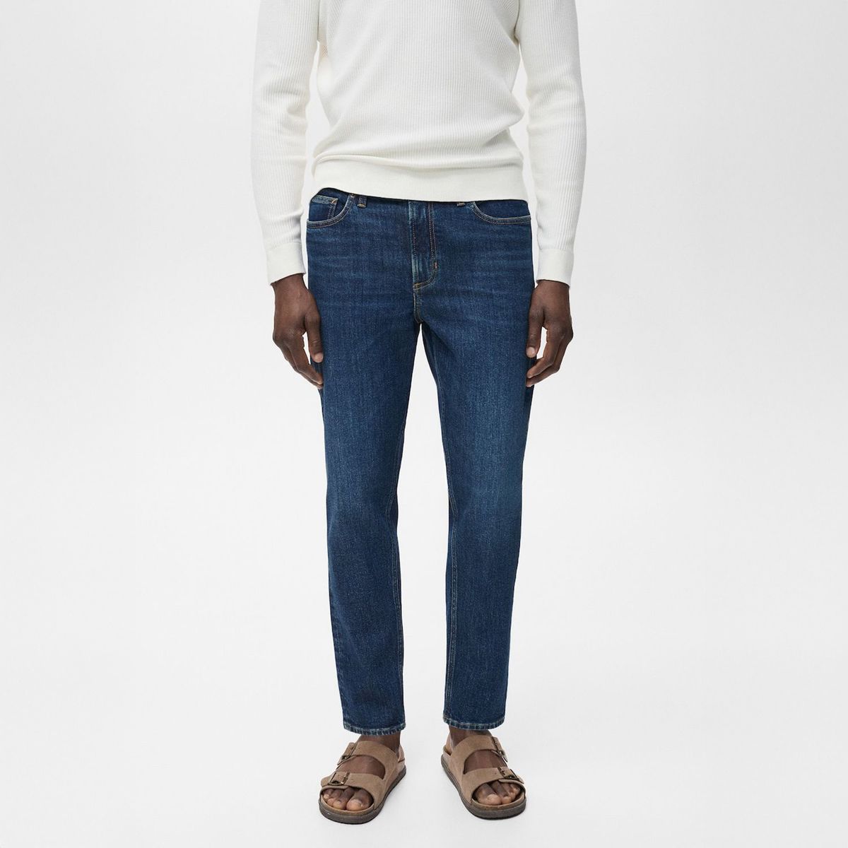 MANGO - Jeans Ben Tapered Fit.