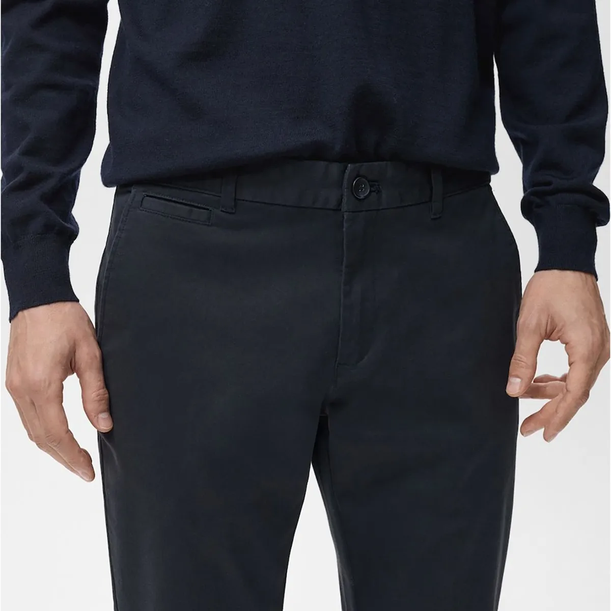 MANGO - Pantalón Prato Chino Cropped Tappered