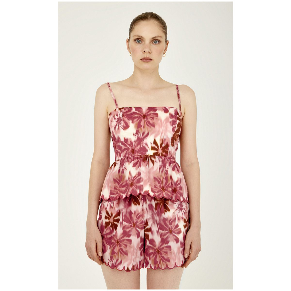 ESPECIA - Top Peplum Mujer Especia