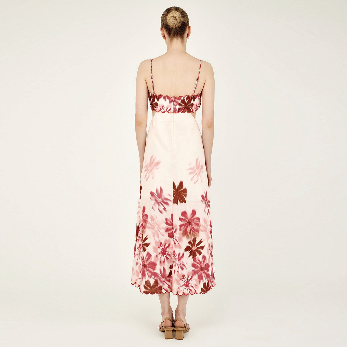 ESPECIA - Vestido Largo Floral Mujer Especia