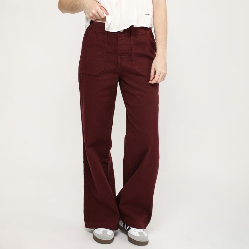 AMERICAN ABBEY - Pantalón Recto Mujer American Abbey