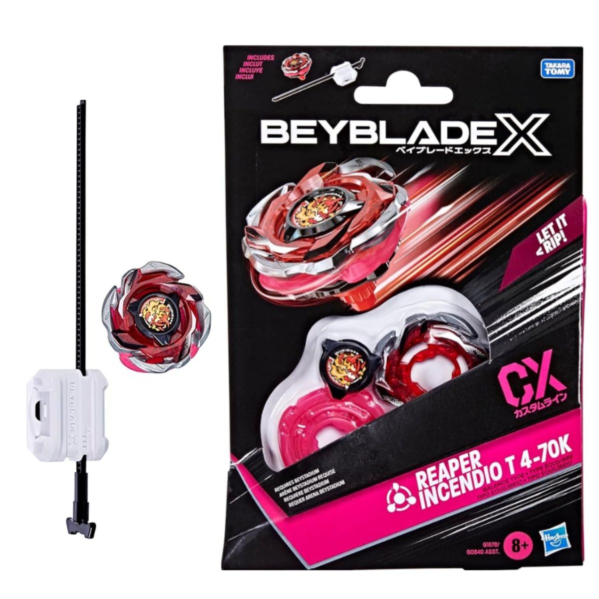 BEYBLADE - Kit Inicial Cx Trompo X Surtido Beyblade