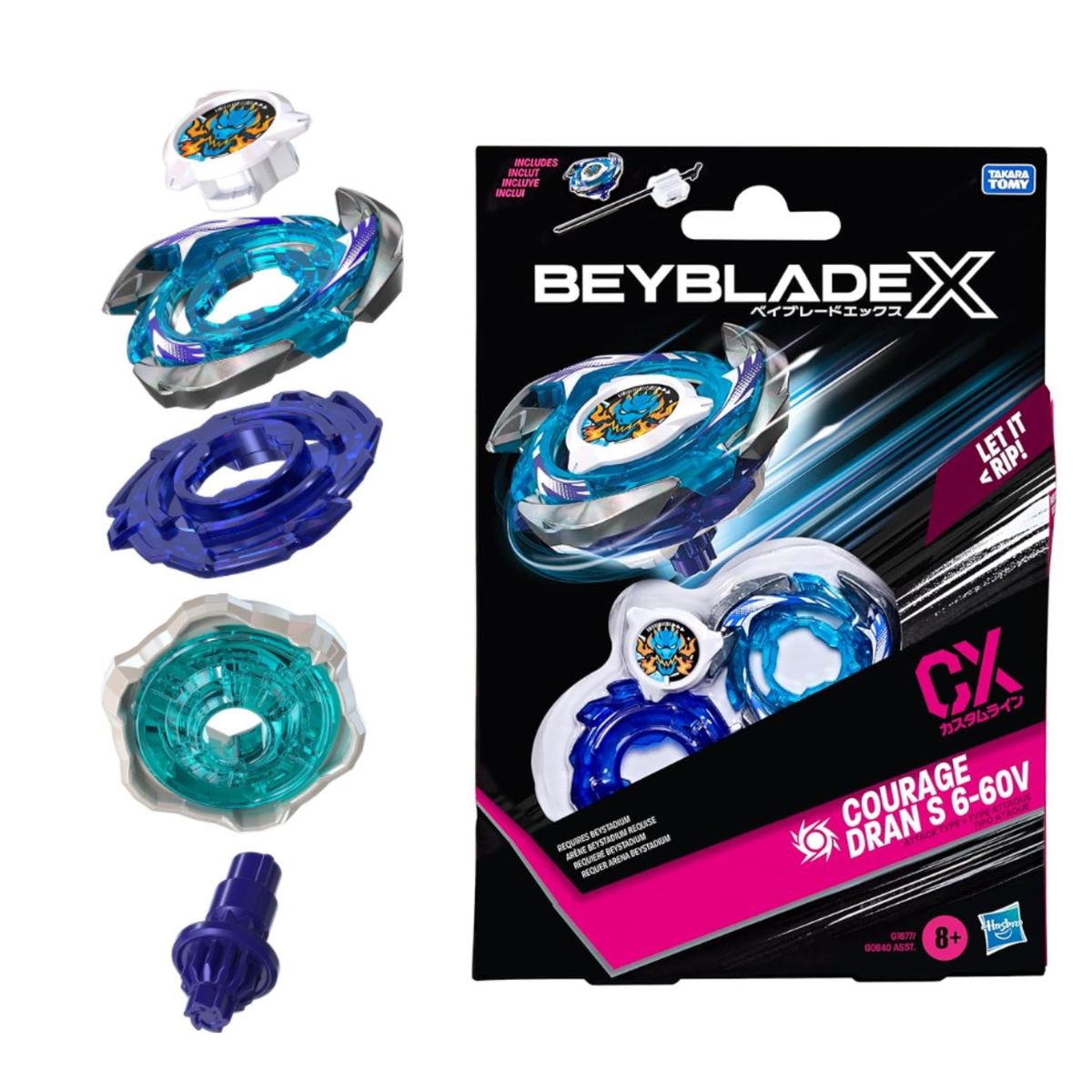 BEYBLADE - Kit Inicial Cx Trompo X Surtido Beyblade