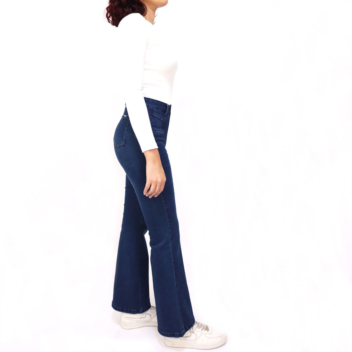 KAYRA POBLET - Jean Boot Cut Tiro Alto Mujer Kayra Poblet