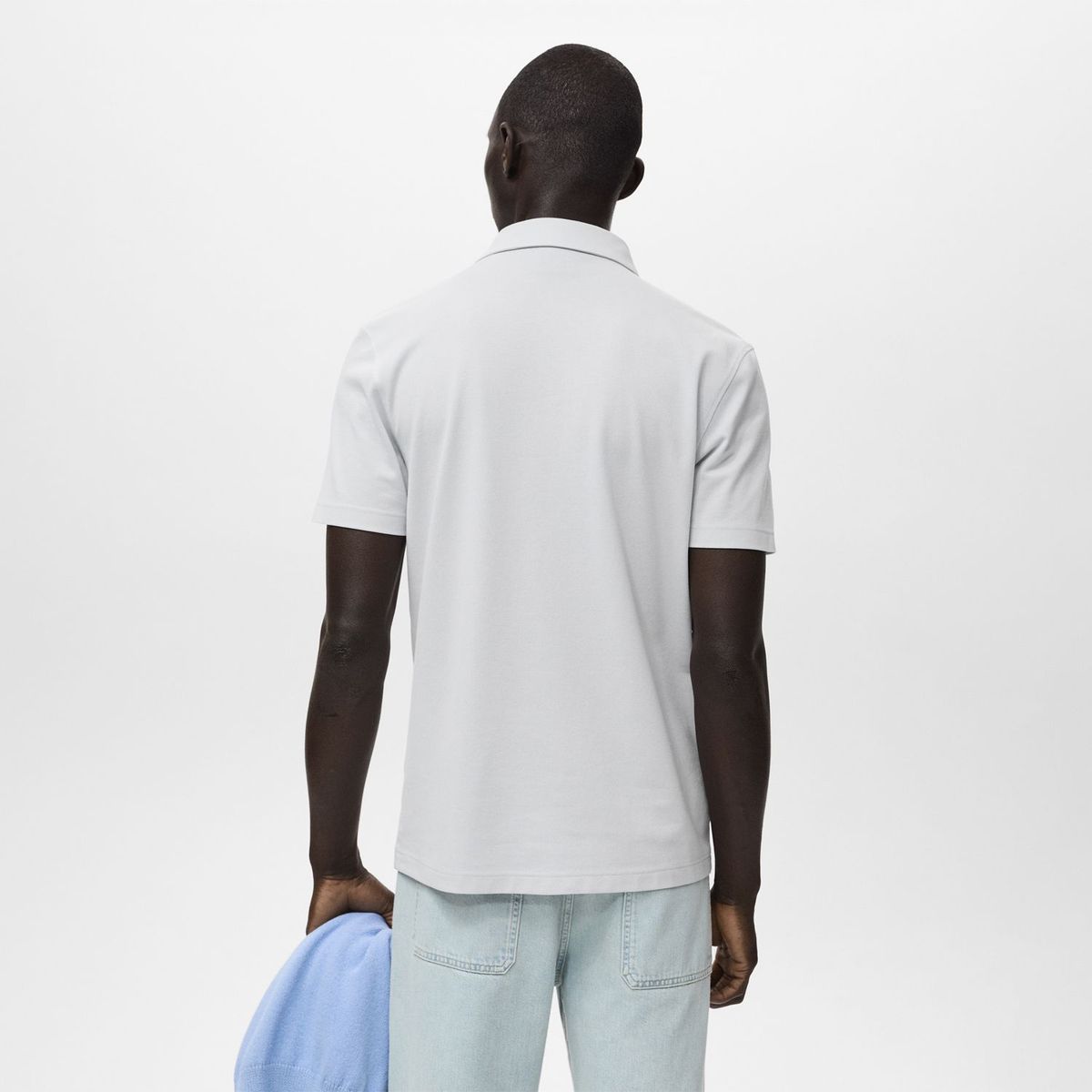 MANGO - Polo Slim Fit Algodón Piqué Mango Man